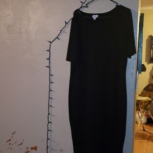Black lularoe dress